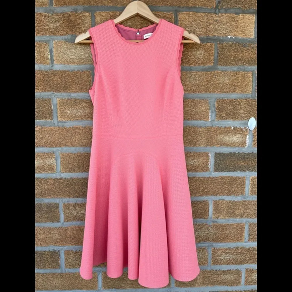 rebecca taylor Textured Fit & Flare Dress 6 - Picture 2 of 10